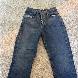 Agolde Classic Blue Jeans